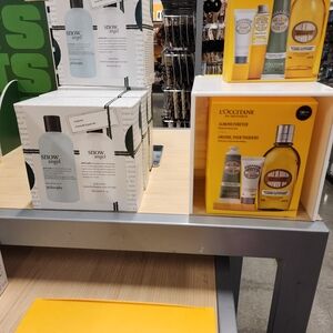 L'OCCITANE Almond Collection with Yellow Packaging
